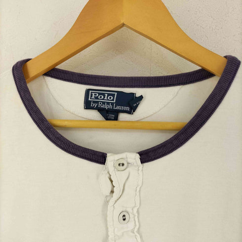 ポロバイラルフローレン Polo by RALPH LAUREN プリント ヘンリーネック Tシャツ メンズ import:XL